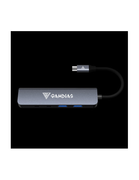GAMDIAS HUB MERCURY M1-500 USB-C 5-IN-1 HUB ESPANSIONE