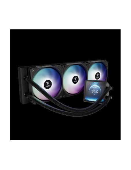 GAMDIAS RAFF.LIQUIDO AURA GL360 LCD IPS LCD 4'' LGA...1851 & ...AM5