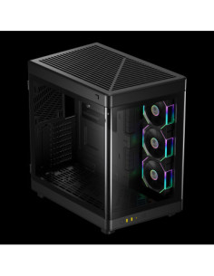 GAMDIAS CASE FULL TOWER NESO P1 PRO B 2*TG 3xAEOLUS P2 DISPLAY (ORIZ&VERT)