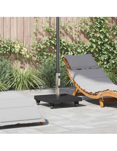 Base per ombrellone Nero 45 x 45 x 45 cm Granito