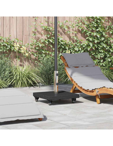 Base per ombrellone Nero 45 x 45 x 45 cm Granito