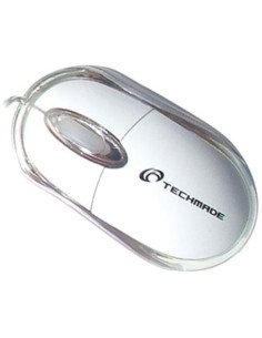 MOUSE USB OTTICO 800DPI BIANCO TECH MADE