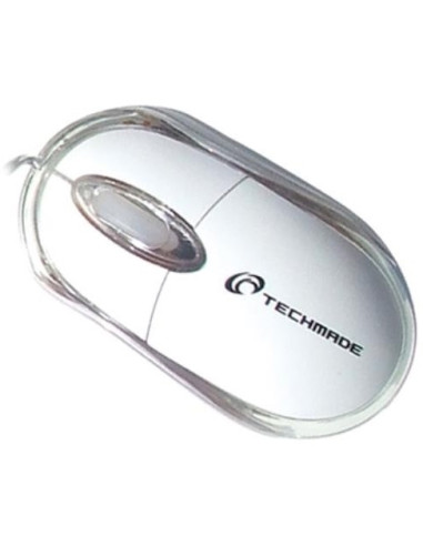 MOUSE USB OTTICO 800DPI BIANCO TECH MADE