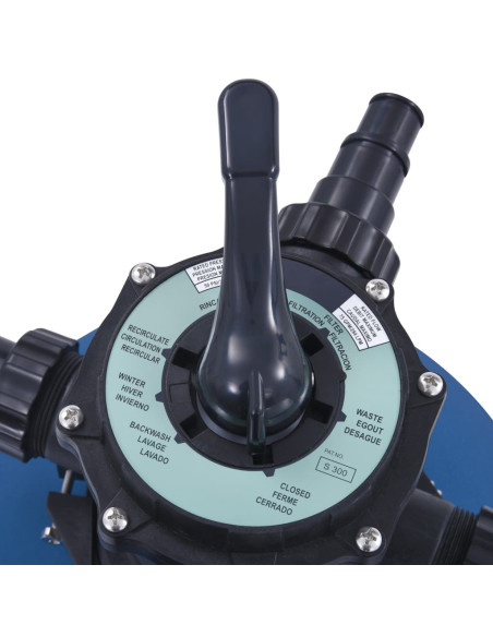 Pompa con Filtro a Sabbia con Timer 530 W 10980 L/h