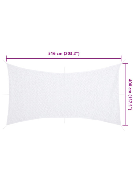 Rete Mimetica con Custodia di Conservazione 516x400 cm Bianca