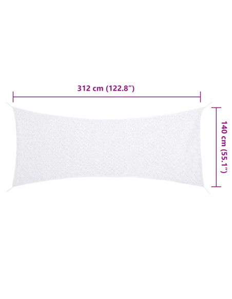 Rete Mimetica con Custodia di Conservazione 312x140 cm Bianca