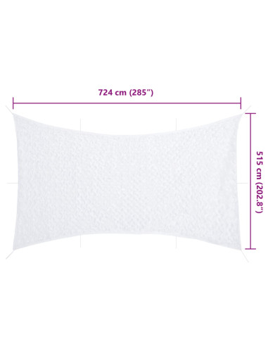 Rete Mimetica con Custodia di Conservazione 724x515 cm Bianca