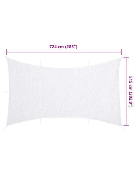 Rete Mimetica con Custodia di Conservazione 724x515 cm Bianca