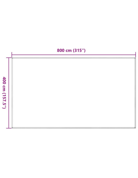 Rete Mimetica con Custodia di Conservazione 833x297 cm Bianca