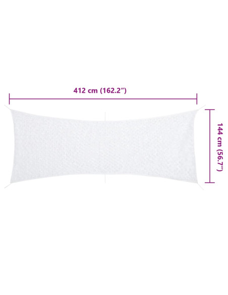 Rete Mimetica con Custodia di Conservazione 412x144 cm Bianca