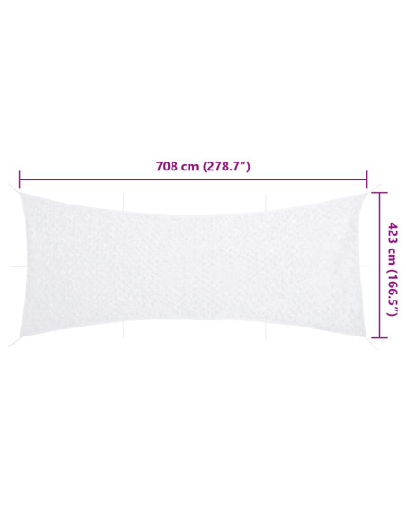 Rete Mimetica con Custodia di Conservazione 708x423 cm Bianca