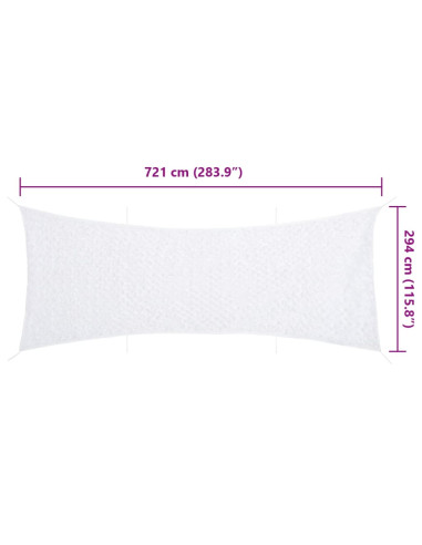 Rete Mimetica con Custodia di Conservazione 721x294 cm Bianca