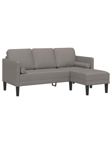 Set di divani con cuscino 2 pcs Talpa Poliestere