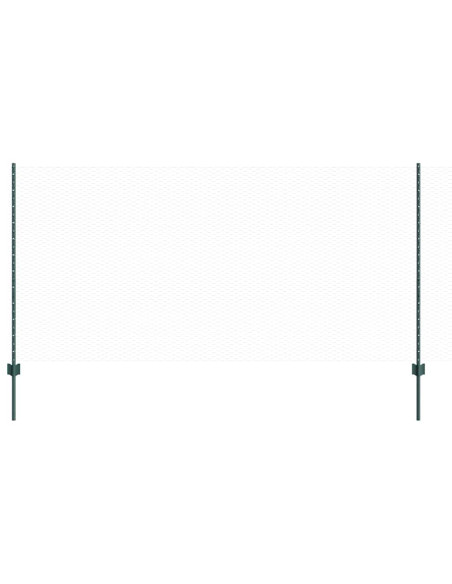 Recinzione con Posto Verde 1,2 x 25 m Acciaio