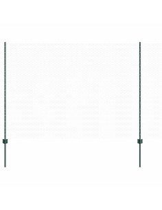 Recinzione con Posto Verde 1,5 x 25 m Acciaio 2