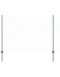 Recinzione con Posto Verde 1,5 x 25 m Acciaio 2