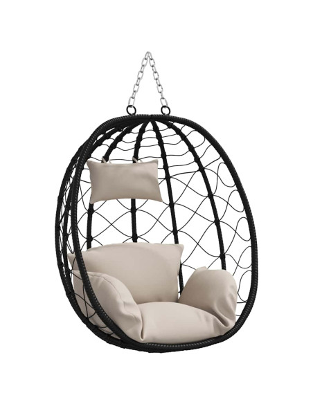 Sedia uovo sospesa Talpa 91,5 x 60 x 110 cm polyrattan