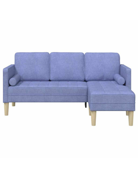 Set di divani con cuscino Blu jeans Poliestere