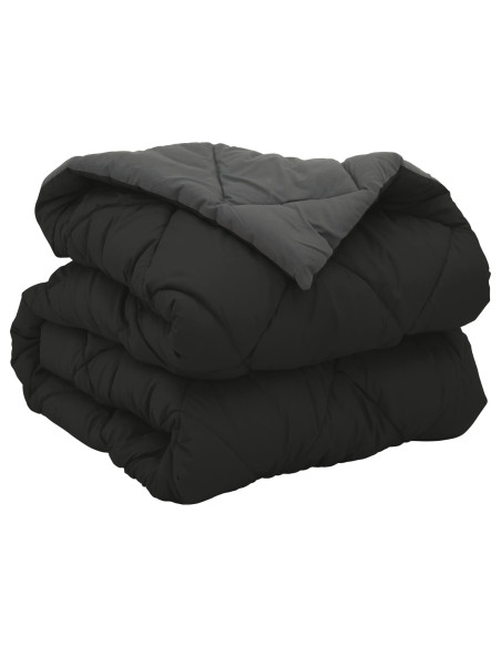 Piumone Completo Annuale Nero e antracite 200 x 135 cm