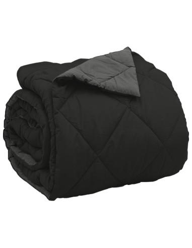 Piumone Completo Annuale Nero e antracite 220 x 200 cm