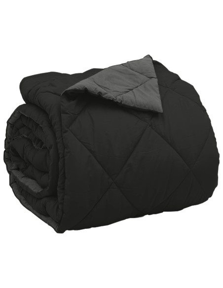 Piumone Completo Annuale Nero e antracite 220 x 200 cm