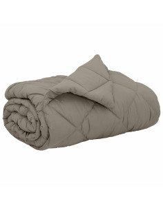 Piumone Completo Annuale Grigio chiaro 240 x 260 cm Microfibra 2