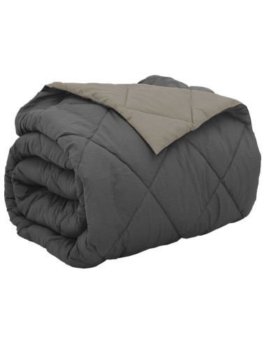 Piumone Completo Annuale Grigio chiaro e Antracite 220 x 260 cm
