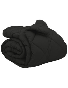 Duvet Invernale Nero 240 x 260 cm Microfibra 2