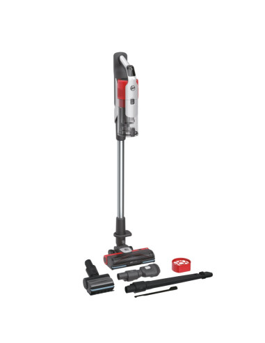 Hoover HF916BF 011 Aspirapolvere elettrica Batteria Secco EPA Senza sacchetto 0,7 L 400 W Nero, Metallico, Rosa