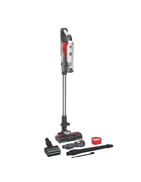 Hoover HF916BF 011 Aspirapolvere elettrica Batteria Secco EPA Senza sacchetto 0,7 L 400 W Nero, Metallico, Rosa