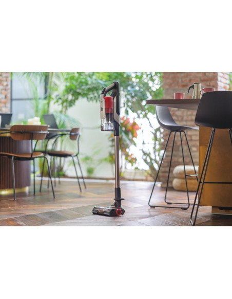 Hoover HF916BF 011 Aspirapolvere elettrica Batteria Secco EPA Senza sacchetto 0,7 L 400 W Nero, Metallico, Rosa