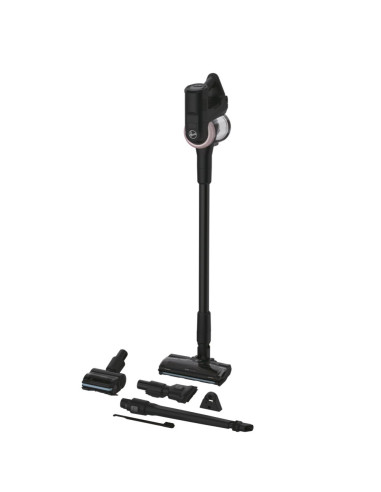 Hoover HF416BF 011 Aspirapolvere elettrica Batteria Secco Micro Senza sacchetto 0,4 L 240 W Nero, Rosa