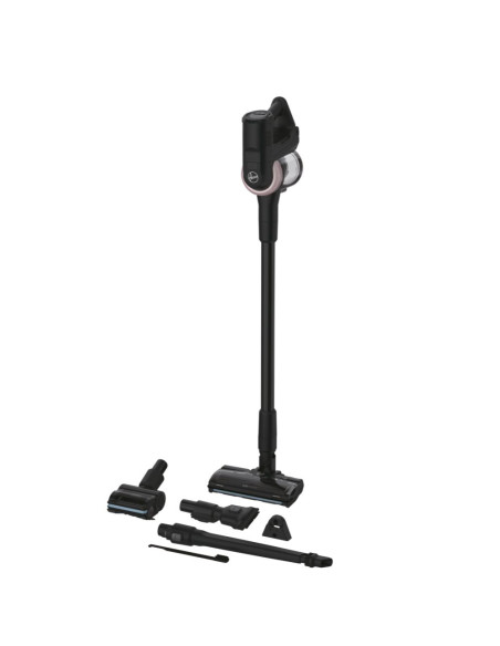 Hoover HF416BF 011 Aspirapolvere elettrica Batteria Secco Micro Senza sacchetto 0,4 L 240 W Nero, Rosa