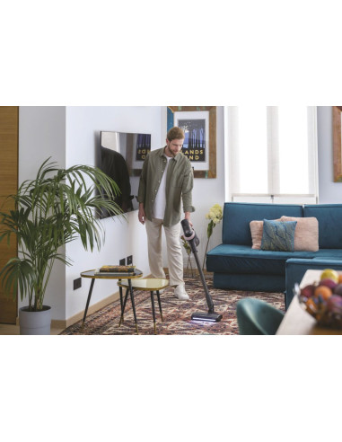 Hoover HF416BF 011 Aspirapolvere elettrica Batteria Secco Micro Senza sacchetto 0,4 L 240 W Nero, Rosa