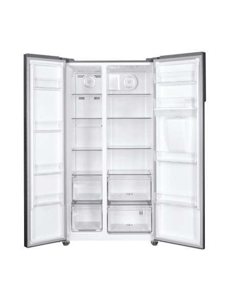 Candy CHSBSO-6174XWD frigorifero side-by-side Libera installazione 529 L E Acciaio inox