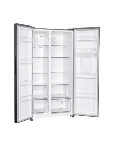 Candy CHSBSO-6174XWD frigorifero side-by-side Libera installazione 529 L E Acciaio inox
