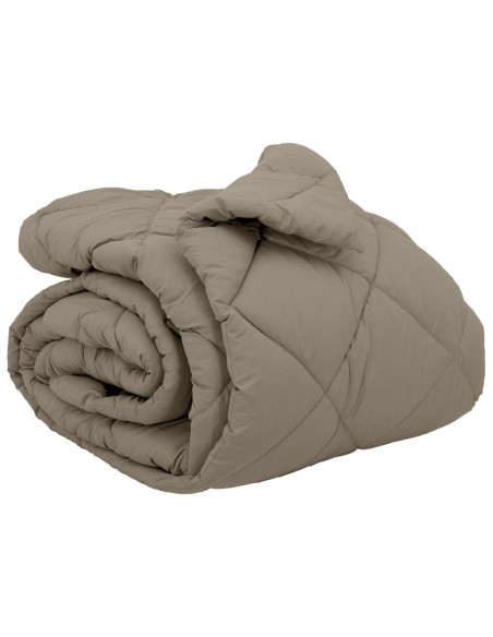 Duvet Invernale Grigio chiaro 240 x 200 cm Microfibra