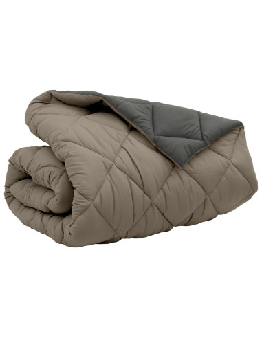 Duvet Invernale Grigio chiaro e Antracite 240 x 260 cm