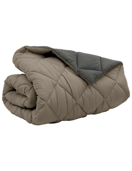 Duvet Invernale Grigio chiaro e Antracite 240 x 260 cm
