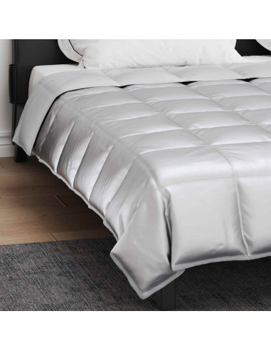 Duvet Estivo Argento 200 x 200 cm Satin e Micropile