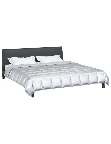 Duvet Estivo Argento 220 x 240 cm Satin e Micropile