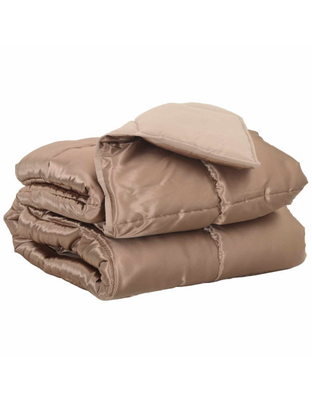 Piumone Completo Annuale Oro 200 x 155 cm Satin e Micropile