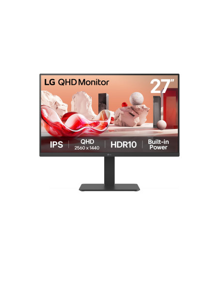 LG 27BA54QB-B Monitor PC 68,6 cm (27") 2560 x 1440 Pixel Quad HD LCD Nero