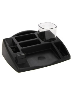 PORTAOGGETTI TAVOLO NERO OPACO