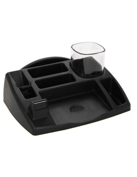 PORTAOGGETTI TAVOLO NERO OPACO