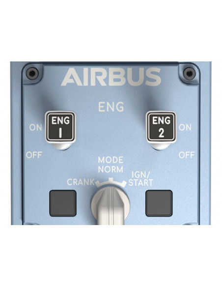 Thrustmaster TCA Quadrant Airbus Edition Nero, Blu Simulazione di Volo PC