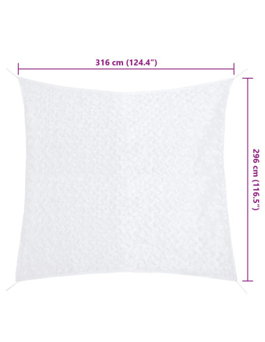 Rete Mimetica con Custodia di Conservazione 316x296 cm Bianca