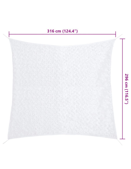 Rete Mimetica con Custodia di Conservazione 316x296 cm Bianca