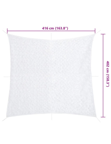 Rete Mimetica con Custodia di Conservazione 416x402 cm Bianca