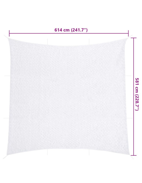 Rete Mimetica con Custodia di Conservazione 614x581 cm Bianca